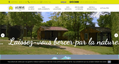 Desktop Screenshot of campinglereve.com